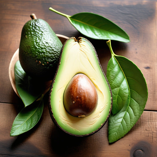 A high-quality image with a rustic wooden texture and avocado, perfect for promoting healthy food brands or social media posts related to fresh produce. Ideal for food marketing, content creation, and digital marketing agencies.