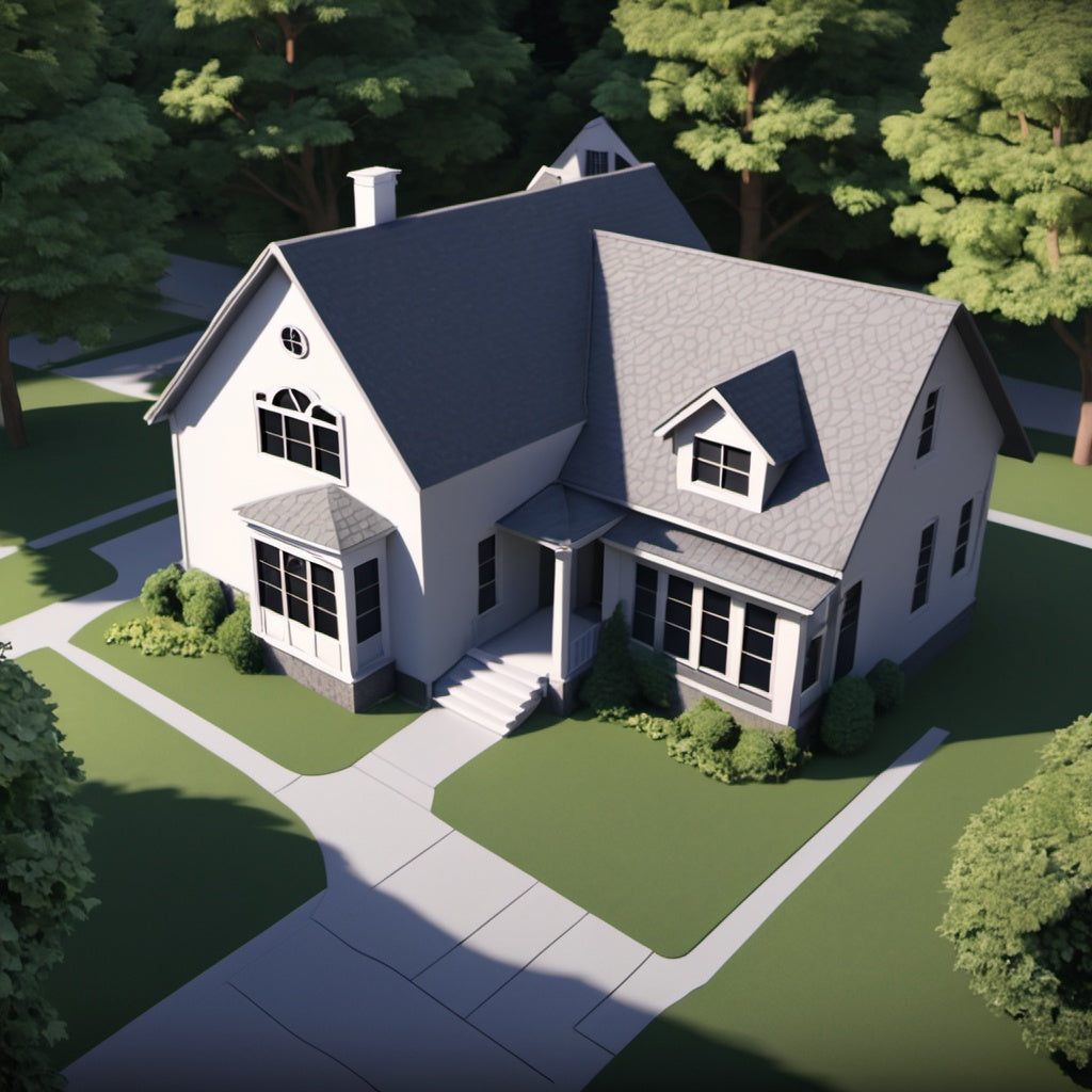 Animated virtual tour of a property showcasing a walkthrough of the home.