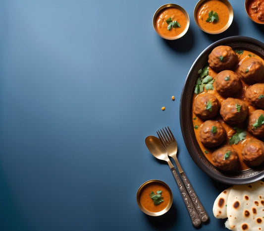 Rich Malai Kofta in Tomato Gravy with Naan